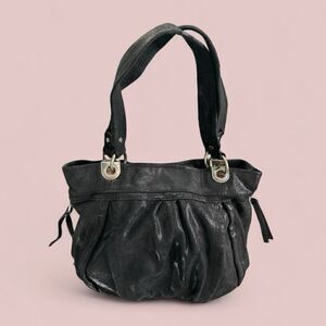 B. Makowsky Black Handbag Y2K